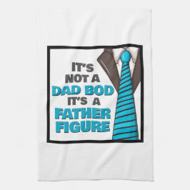 パパじゃない父親姿だ キッチンタオル