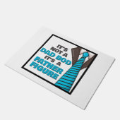 パパじゃない父親姿だ ドアマット (アングル)