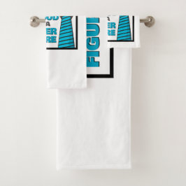 パパじゃない父親姿だ バスタオルセット