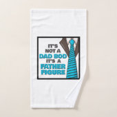 パパじゃない父親姿だ バスタオルセット (ハンドタオル)