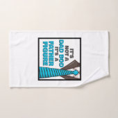 パパじゃない父親姿だ バスタオルセット (ハンドタオル)