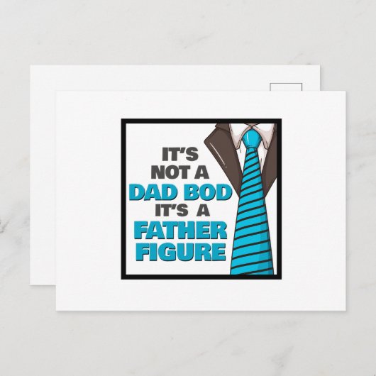 パパじゃない父親姿だ ポストカード (正面/裏面)