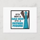 パパじゃない父親姿だ ポストカード (正面)