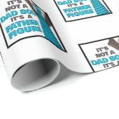 パパじゃない父親姿だ ラッピングペーパー (ロールコーナー)