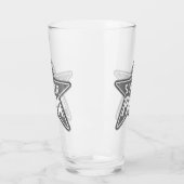 パパすごいグレイ タンブラーグラス (左)