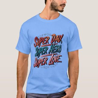 パパすごいシャツ、父祖の日のヒーローおもしろいパパ Tシャツ