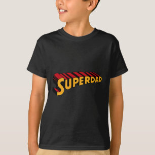 パパすごいスーパーダッおもしろいドスーパーヒーローパパ Tシャツ