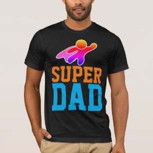 パパすごいスーパーヒーローTシャツ Tシャツ