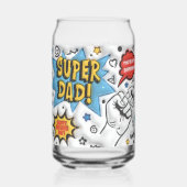 パパすごいハッピー父の日ふくらみ ガラス缶 (裏面)