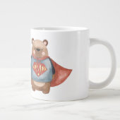 パパすごいベアーマグ – 子供たちからの父の日贈り物 ジャンボコーヒーマグカップ (右)