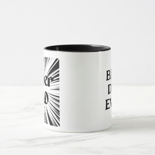 パパすごいマグ、スーパーヒーローテーマ、父親への贈り物 マグカップ (中央)