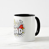 パパすごいマグ – 究極のヒーローギフト マグカップ (正面右)