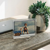 パパすごい漫画ブックフォトギフトパパ記念 フォトブロック