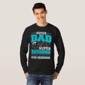 パパすごい素晴らしくもの巣Er Tシャツ (正面フル)