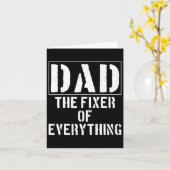 パパすべての父おもしろい父のフィクサー&#; s日 カード (黄色い花)