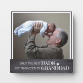 パパだけ最高のが祖父の写真に昇格する フォトプラーク (正面)