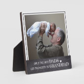 パパだけ最高のが祖父の写真に昇格する フォトプラーク (正面)