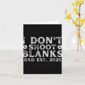 パパだって 2025年 性別発表 わくわく カード (黄色い花)