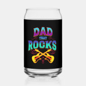 パパだ！ギター ガラス缶 (正面)