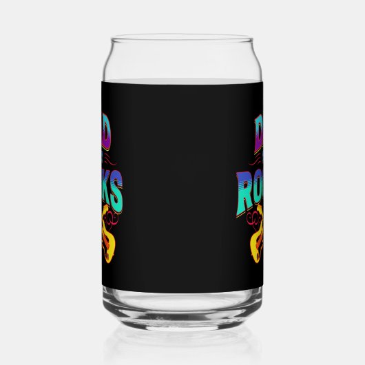 パパだ！ギター ガラス缶 (左)