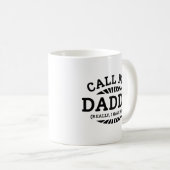 パパって本当に子供がいる コーヒーマグカップ (正面右)