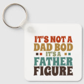 パパではない父親姿の父の日 キーホルダー (正面)