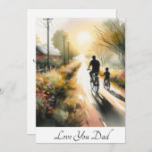 パパとキッドサイクリングのフローラパスの水色 シーズンカード (正面/裏面)