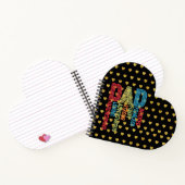 パパとゴールデンハートブラック金ゴールドテーマ ノートブック (内部)