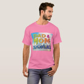 パパとママは私の世界のTシャツ Tシャツ (正面フル)