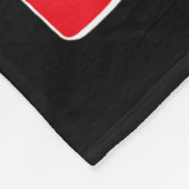 パパとママパパの誕生日男の子ファミリーパーティー フリースブランケット (角)