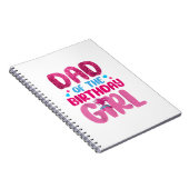 パパとママ誕生日ガールファミリーマッチング ノートブック (右側)