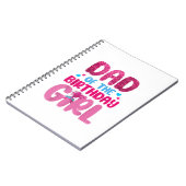 パパとママ誕生日ガールファミリーマッチング ノートブック (左側)