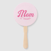 パパとママ赤ちゃんシャワー ハンドファン (裏面)