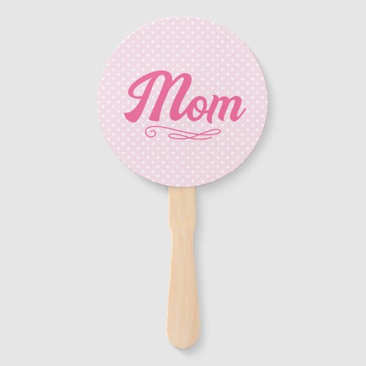 パパとママ赤ちゃんシャワー ハンドファン (裏面)