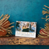 『パパとミー』 1日目の父の日3 xフォトコラージュ フォトプラーク (側面)