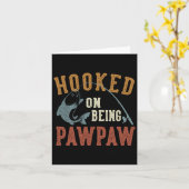 パパと一緒に釣り パパの日 パパ大好き カード (黄色い花)