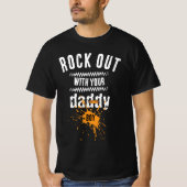パパと仲良く暮らす Tシャツ (正面)