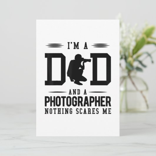 パパと写真家は何も私のギフトを怖がらない 案内状 (スタンド正面)