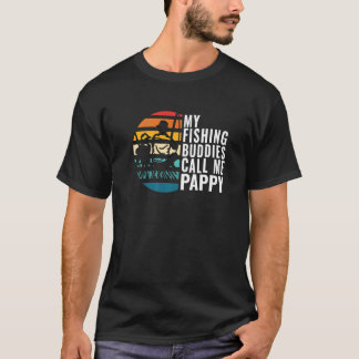パパと呼ばれる釣り人 メンズ フィッシング Tシャツ