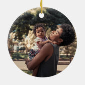 パパと娘のクリスマス セラミックオーナメント (裏面)