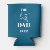 パパと子 – ハートフレーム最高のパパEver 缶クーラー (正面)