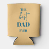 パパと子 – ハートフレーム最高のパパEver 缶クーラー (正面)