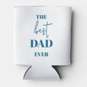 パパと子 – ハートフレーム最高のパパEver 缶クーラー (正面)