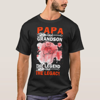 パパと孫の伝説と遺産 Tシャツ