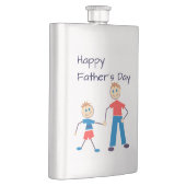 パパと息子の幸せな父の日 フラスク (右)