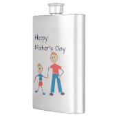 パパと息子の幸せな父の日 フラスク (左)