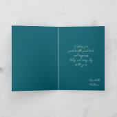 パパと息子遊の父の日の折り畳みカード カード (内部)