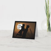 パパと父の日のグリーティングカード カード (正面)