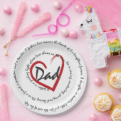 パパと父の日 ペーパープレート (パーティー)