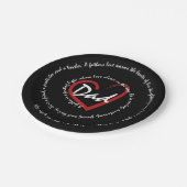 パパと父親 ペーパープレート (アングル)